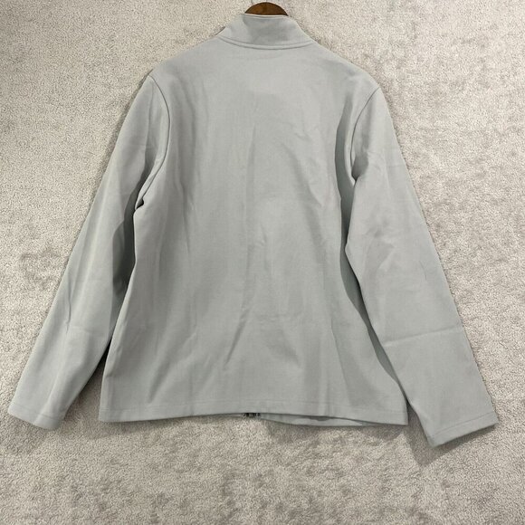 NWOT 32 Degrees Heat Men's XL Light Gray Full-Zip Jacket Polyester Soft shell - Picture 2 of 7